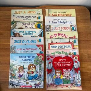 Mercer Mayer Little Critter Book Lot 14 Kids Childrens Paperback Fair-Good Cond